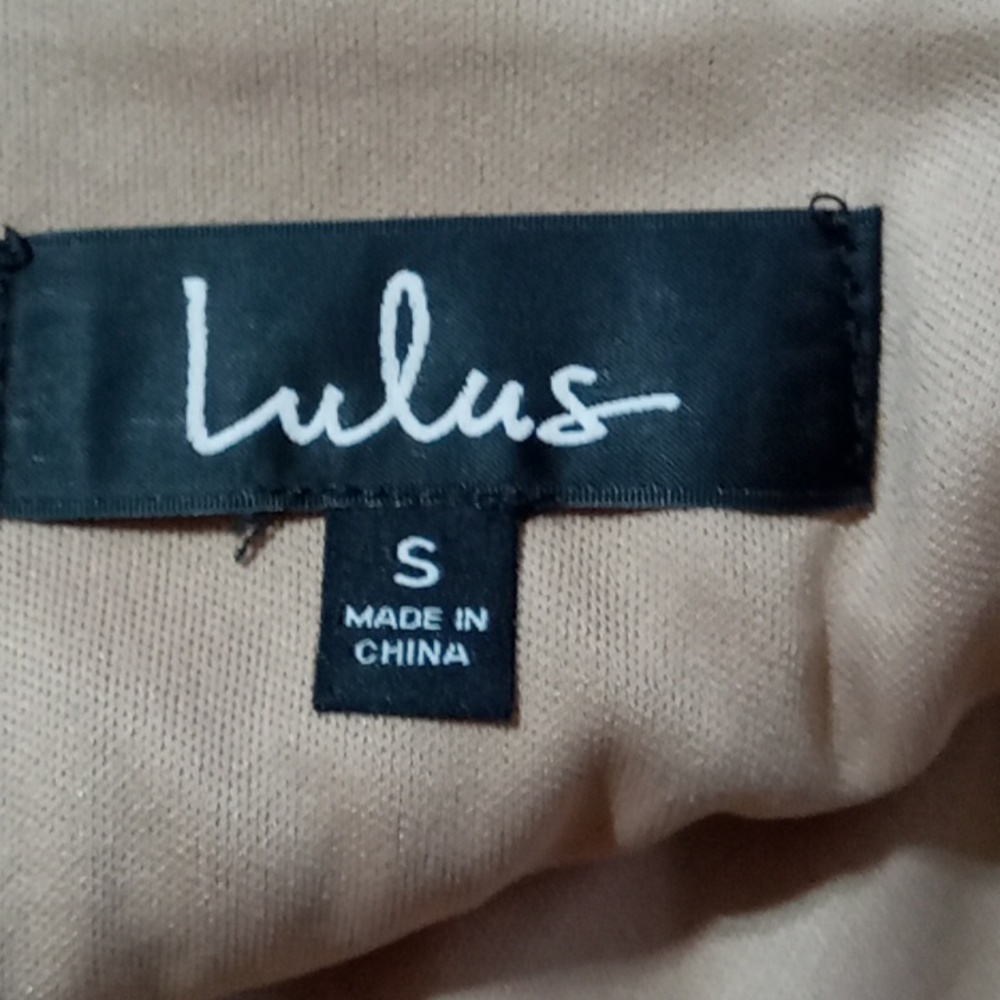 Lulu's SKIRT Womens SMALL COPPER SEQUENCE SKIRT  Cocktail Party NEW Long - Picture 5 of 6